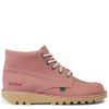 Shoes & Boots * | Kickers Kick Hi Nubuck Ankle Boot Pink