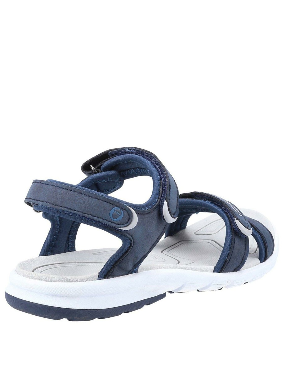 Shoes & Boots * | Cotswold Whiteshill Flat Sandals Navy