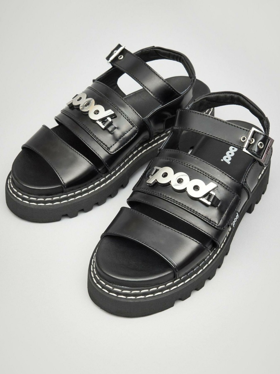 Shoes & Boots * | Pod Heather Flat Sandals