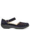 Shoes & Boots * | Hotter Shore Wide Fit Flat Shoes Navy