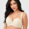 Lingerie * | Curvy Kate Luxe Multiway Bra Biscotti