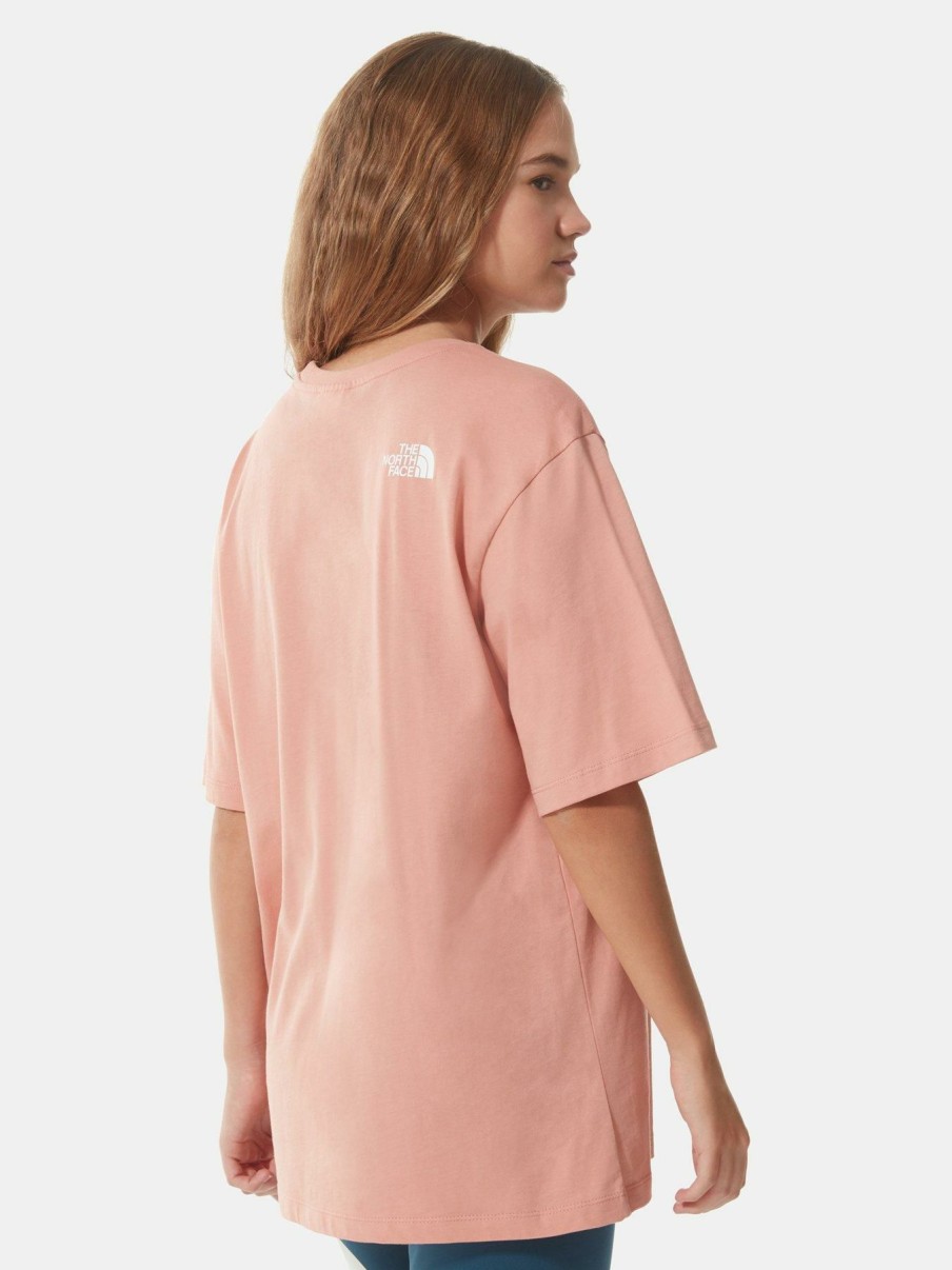 Tops & T-Shirts * | The North Face Relaxed Simple Dome Tee Rose