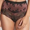 Lingerie * | Panache Clara High Waist Brief Black Multi