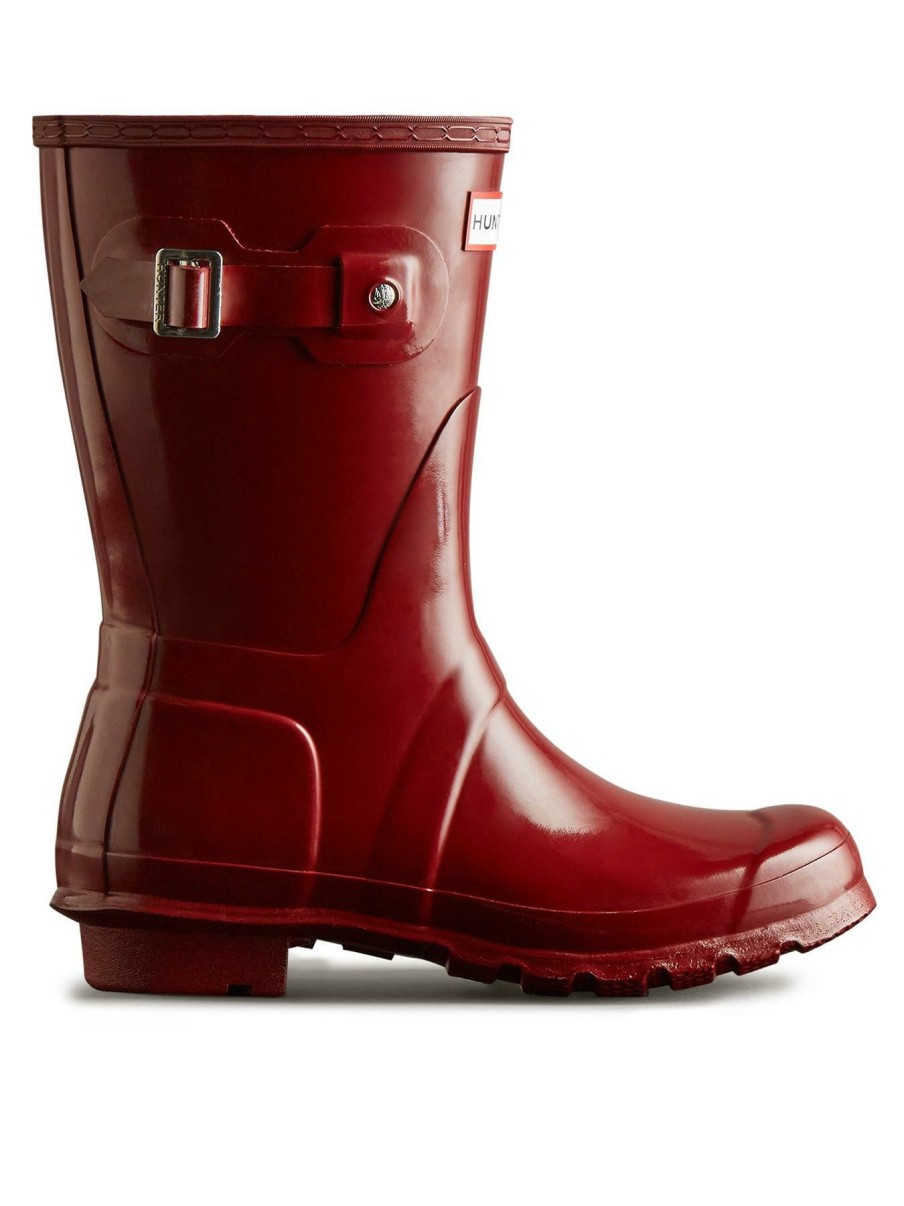 Shoes & Boots * | Hunter Hunter Original Short Gloss Wellington Boot