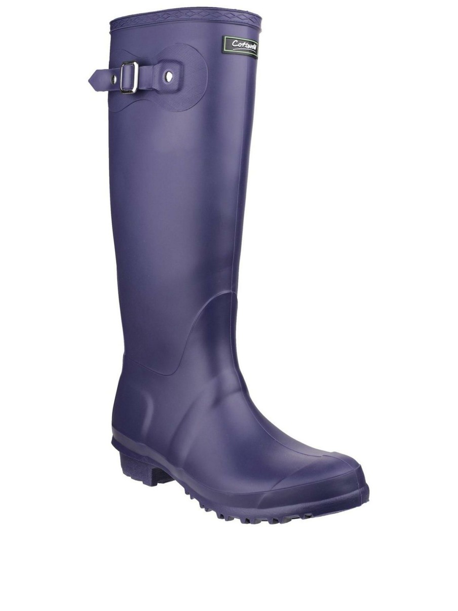 Shoes & Boots * | Cotswold Sandringham Welly Purple