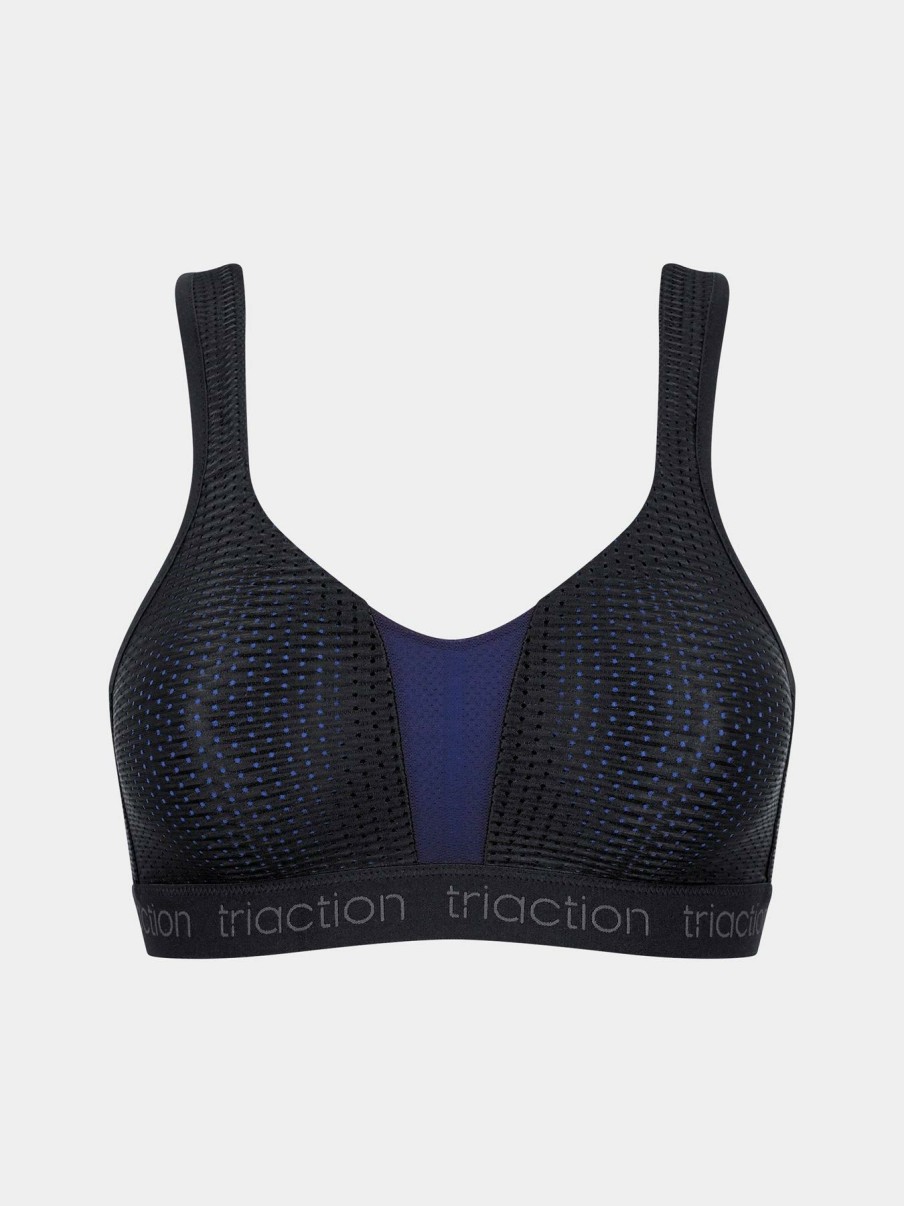 Lingerie * | Triumph Triaction Energy Lite Sports Bra Black