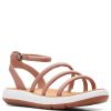 Shoes & Boots * | Clarks Jemsa Style Sandals Rose Leather