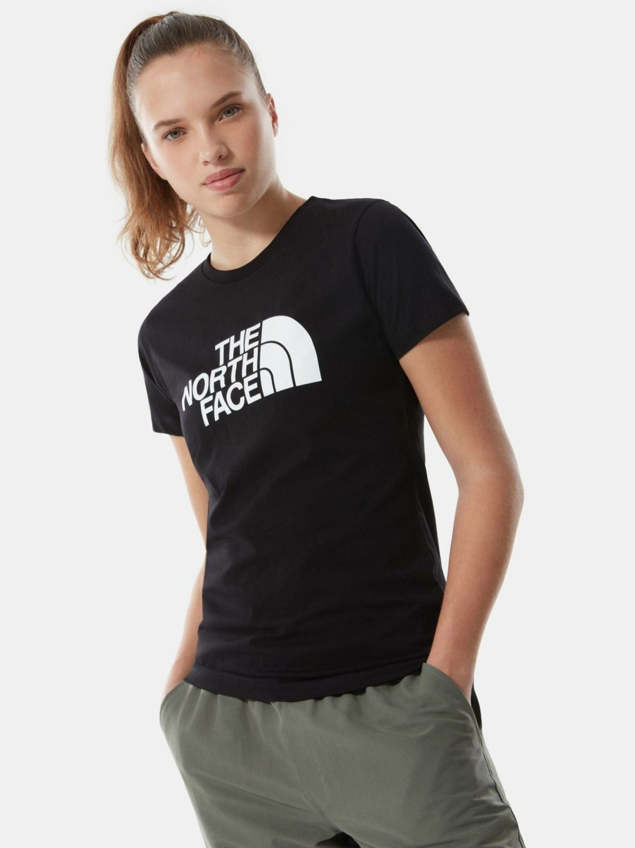 Tops & T-Shirts * | The North Face S/S Easy Tee Black