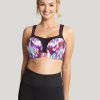 Lingerie * | Panache Sport Panache Wired Digital Stripe Sports Bra Multi