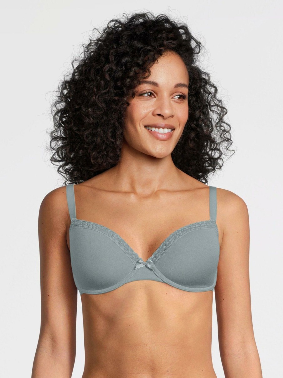 Lingerie * | Dorina Lila Light Padded Demi Bra (2 Pack) Multi