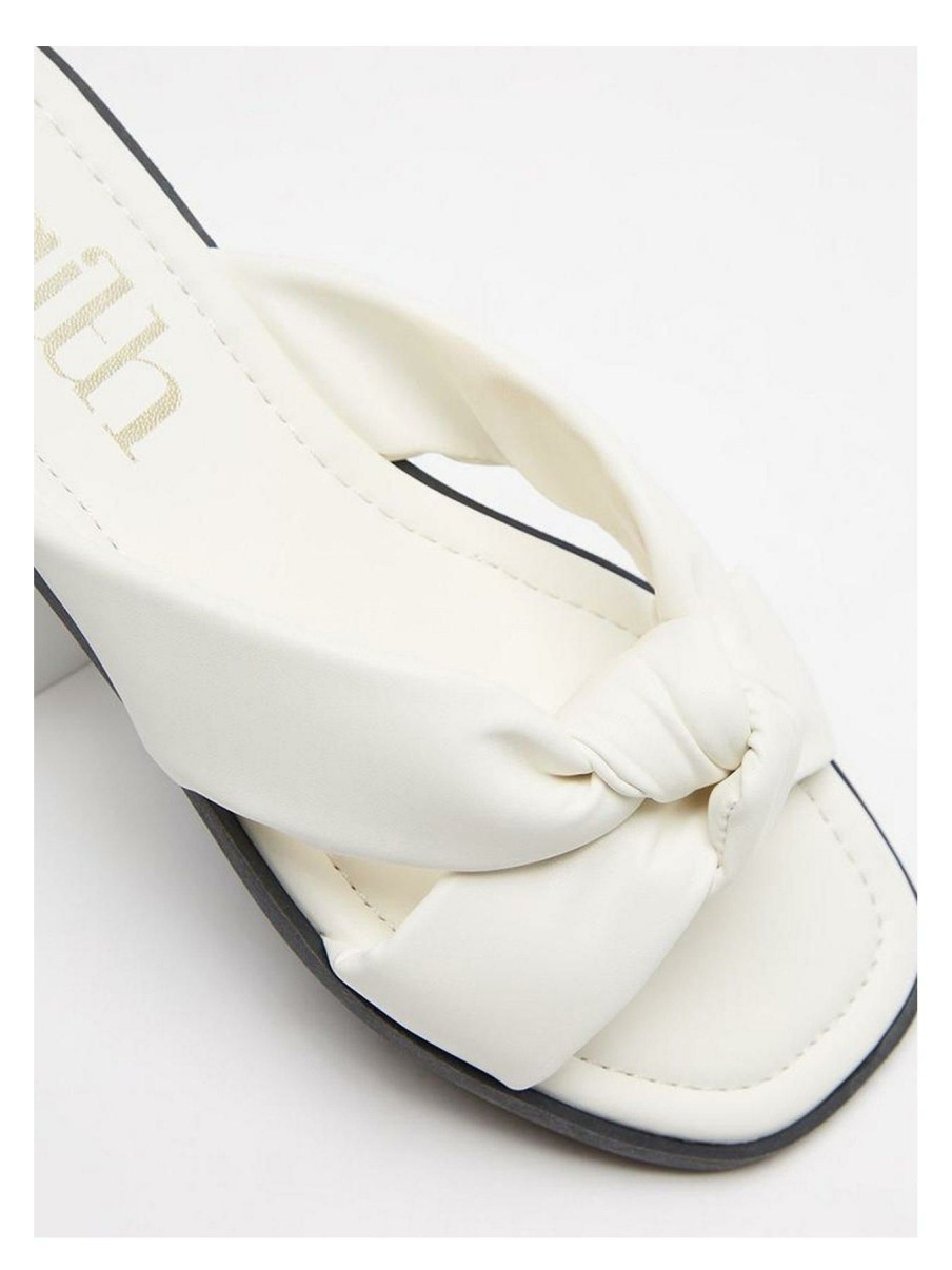 Shoes & Boots * | Dorothy Perkins Frida Flat Knotted Sandal White