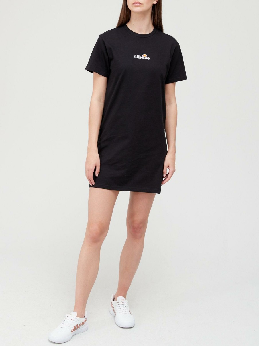 Sportswear * | Ellesse Heritage Leana T-Shirt Dress Black