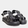 Shoes & Boots * | Long Tall Sally Chunky Buckle Sandal Black