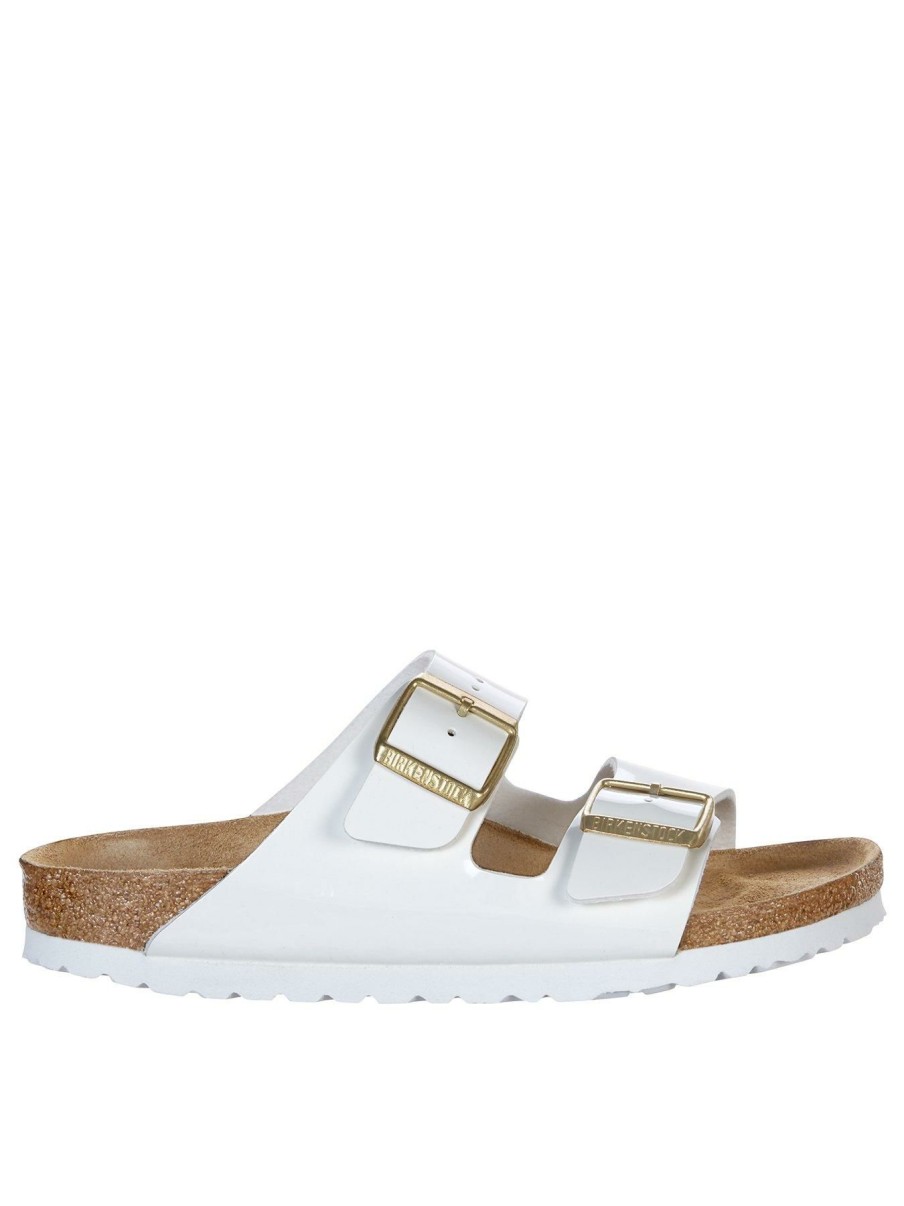 Shoes & Boots * | Birkenstock Arizona Patent Flat Sandals