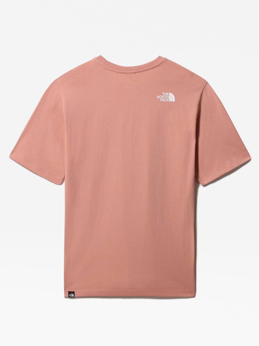 Tops & T-Shirts * | The North Face Relaxed Easy Tee Rose