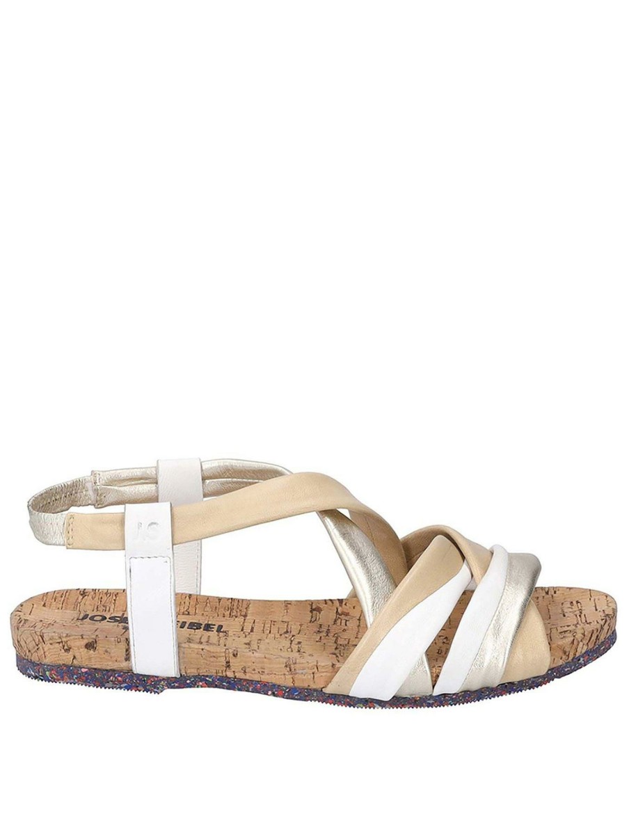 Shoes & Boots * | Josef Seibel Henriette 03 Flat Sandals Beige