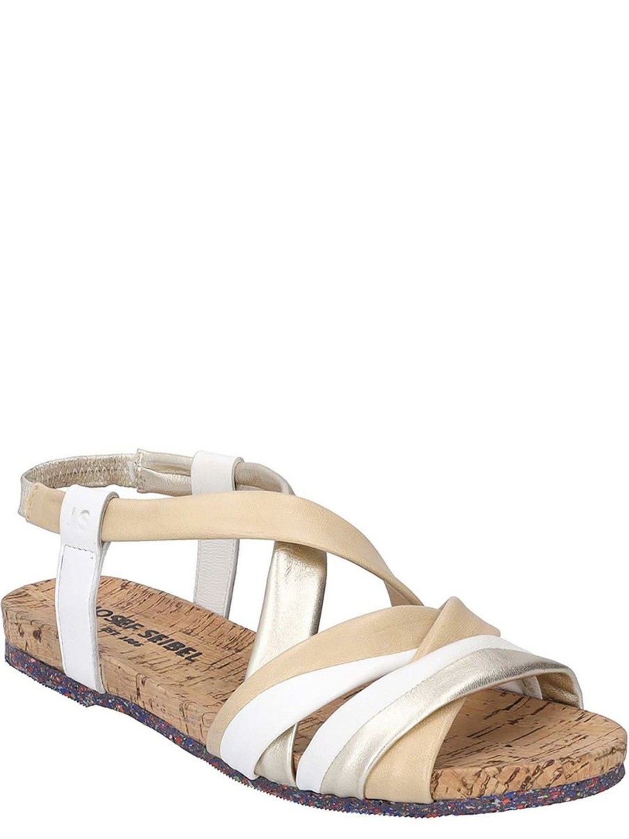 Shoes & Boots * | Josef Seibel Henriette 03 Flat Sandals Beige