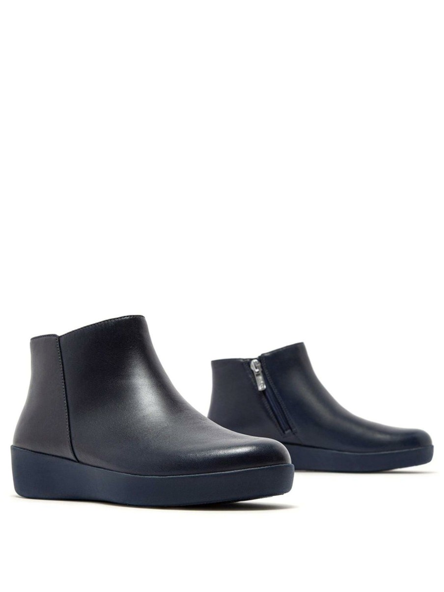 Shoes & Boots * | Fitflop Sumi Chelsea Boots Navy