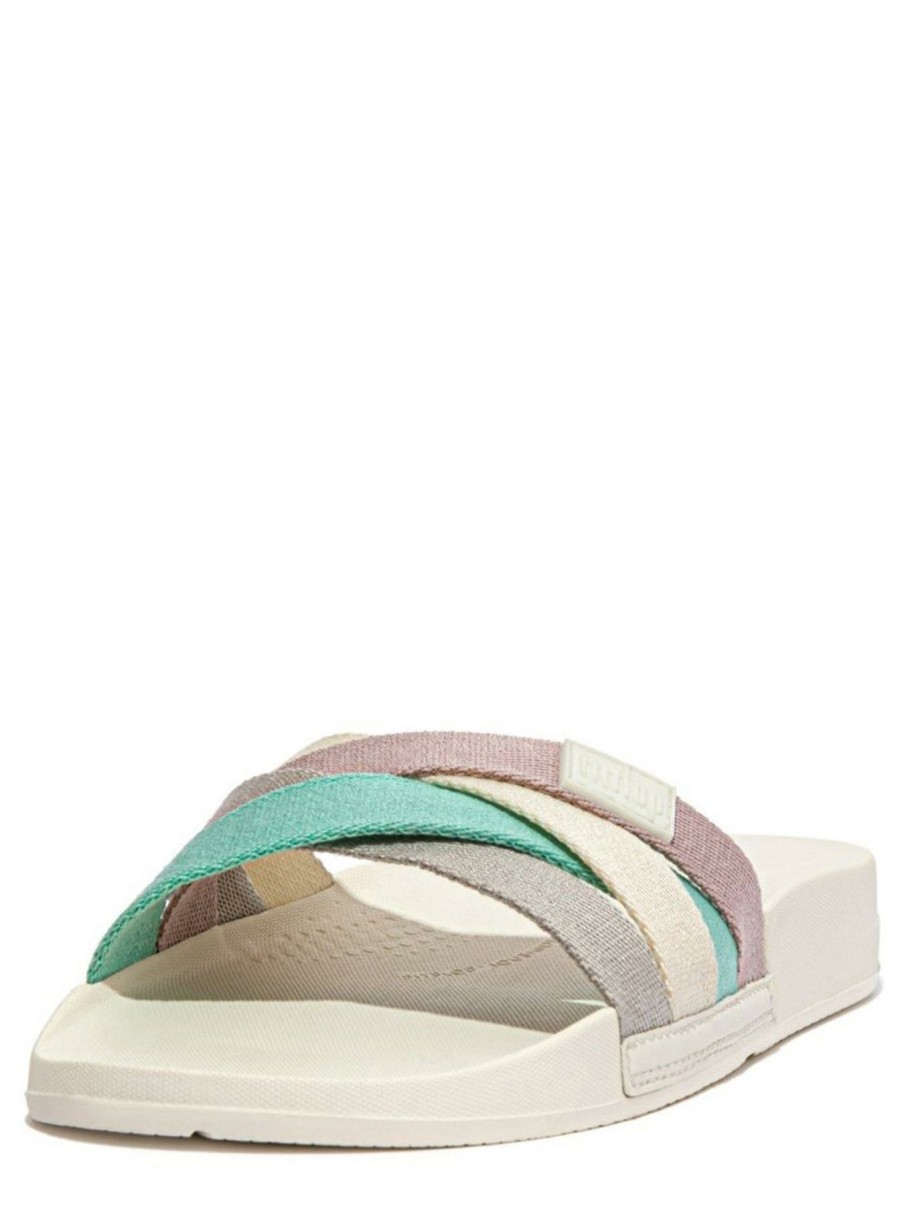 Shoes & Boots * | Fitflop Iqushion Multi-Strap Slides