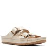 Shoes & Boots * | Clarks Brookleigh Sun Sandals Ivory Leather