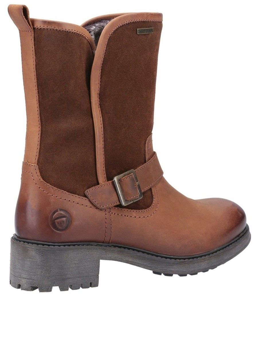 Shoes & Boots * | Cotswold Randwick Calf Boots Tan