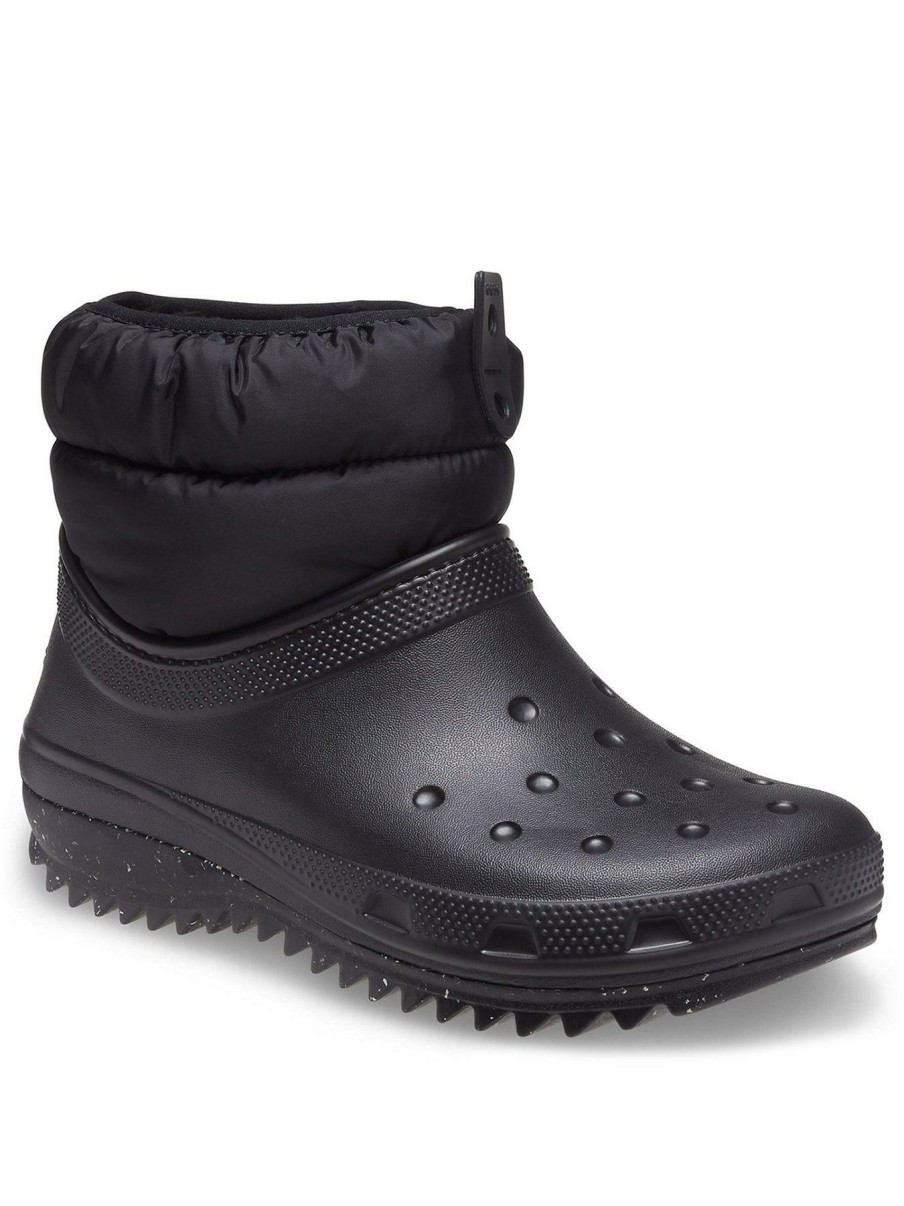 Shoes & Boots * | Crocs Classic Neo Puff Shorty Boot Black