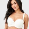 Lingerie * | Curvy Kate Luxe Multiway Bra Ivory