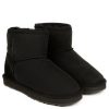 Shoes & Boots * | Just Sheepskin Ladies Mini Classic Sheepskin Boot Black