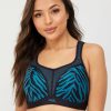 Lingerie * | Panache Non Wired Sports Bra Zebra Print