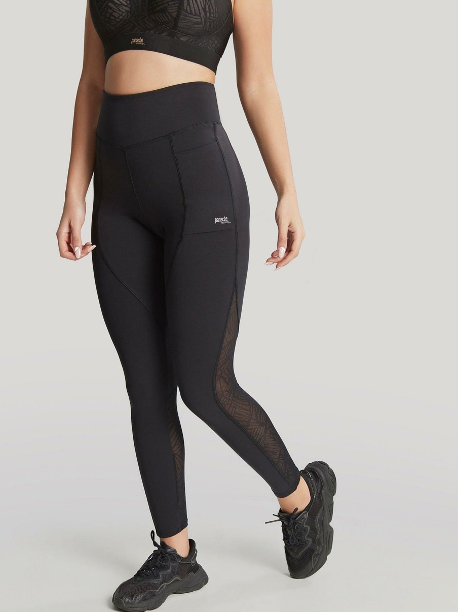 Sportswear * | Panache Sports Leggings Black