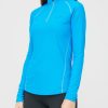 Tops & T-Shirts * | Berghaus 24/7 Long Sleeve Half Zip Tech Top Blue