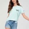 Tops & T-Shirts * | Superdry Vintage Pride In Craft T-Shirt Green