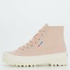 Shoes & Boots * | Superga 2341 Alpina Cotu High Top Plimsolls Pink