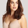 Lingerie * | Panache Cari Moulder Spacer T-Shirt Bra Champagne