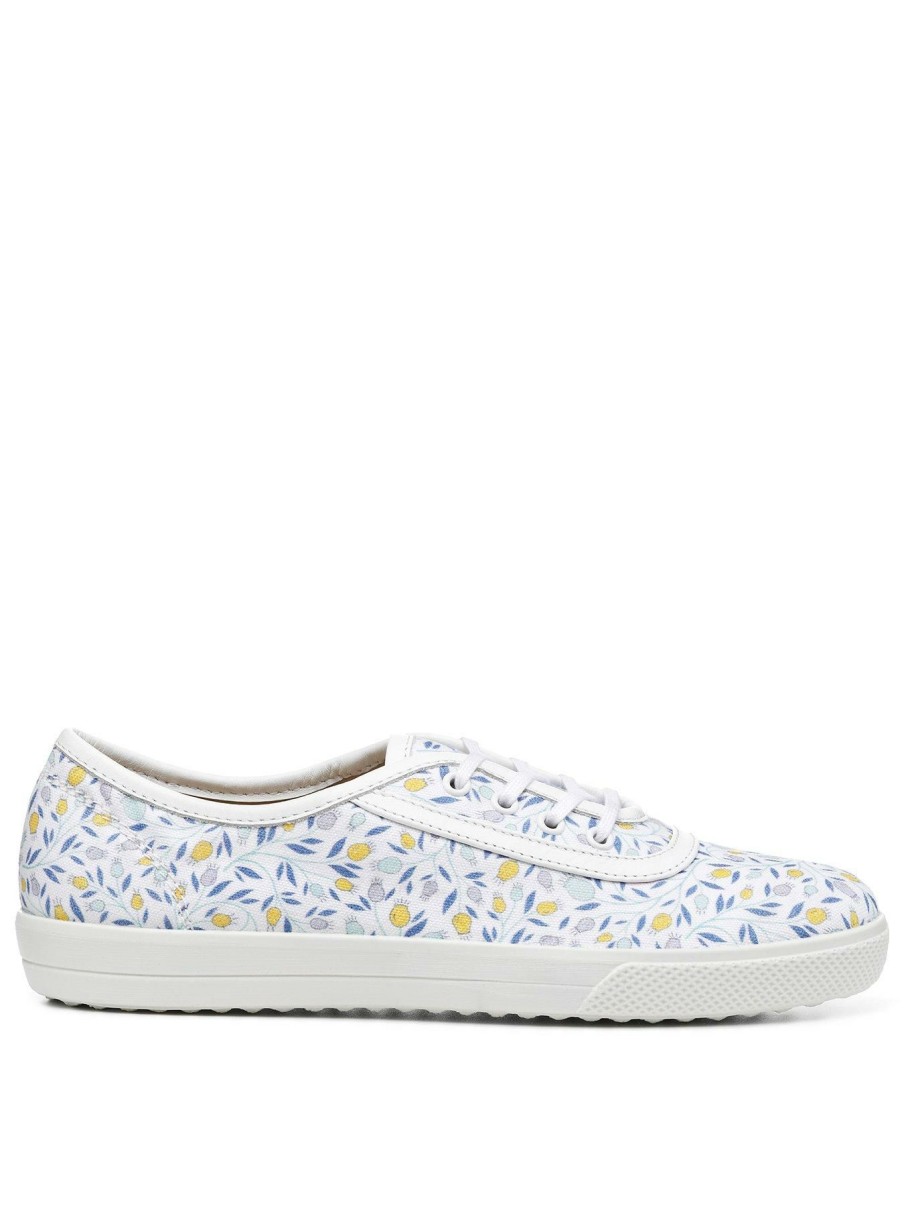 Shoes & Boots * | Hotter Mabel Plimsoll White