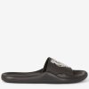 Flip Flops & Sandals * | Kenzo Tiger Head Pool Sliders Black