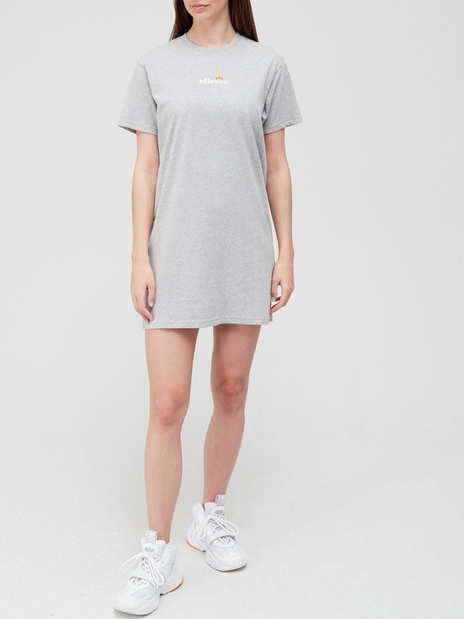 Sportswear * | Ellesse Heritage Leana T-Shirt Dress Grey