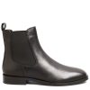 Shoes & Boots * | Long Tall Sally Leather Chelsea Boot Black