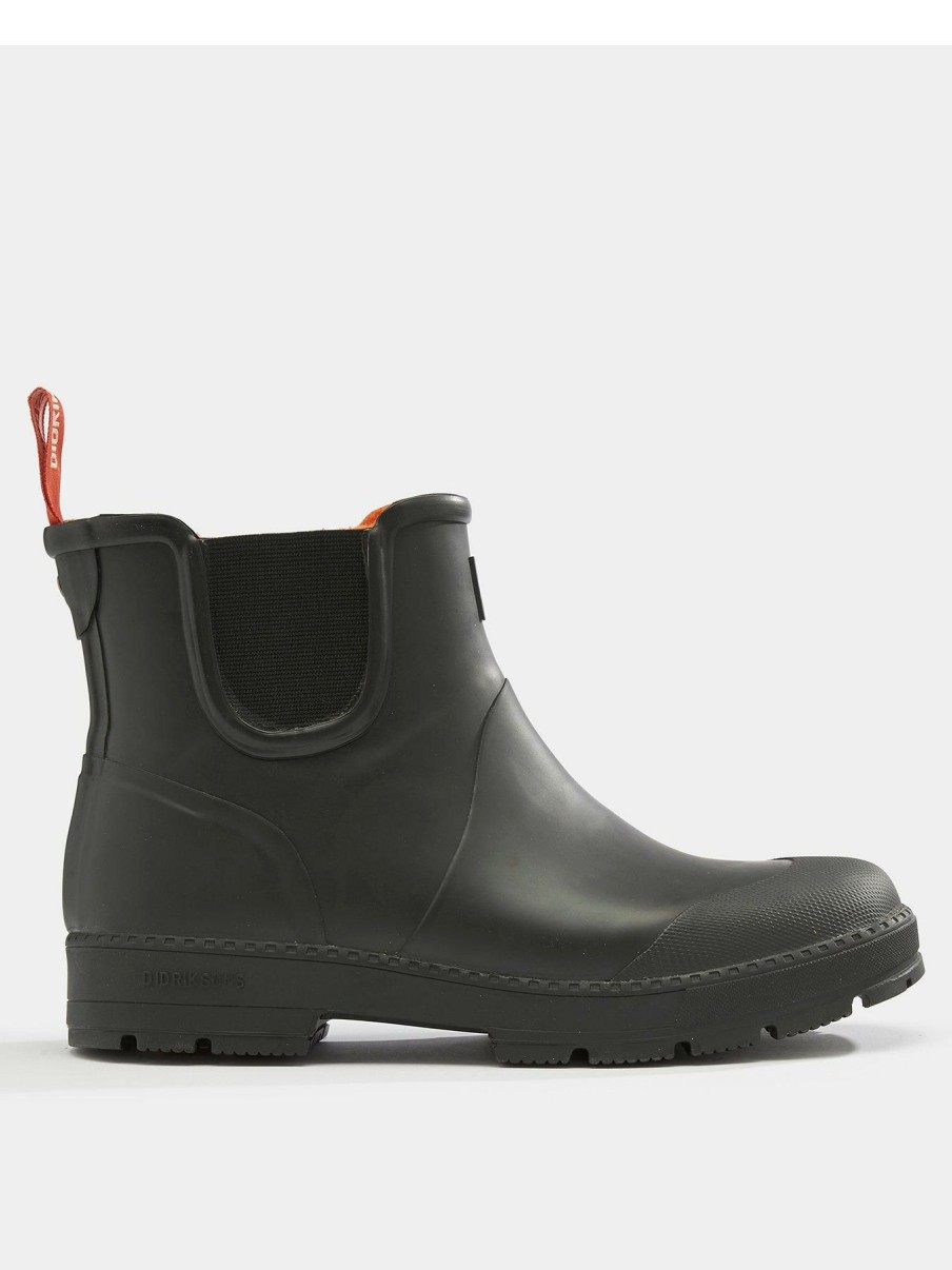 Shoes & Boots * | Didriksons Vinga Short Wellington Boots Black