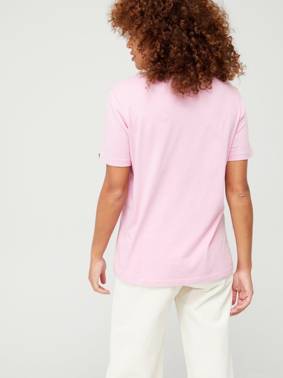 Tops & T-Shirts * | Superdry Vintage Travel T-Shirt Pink