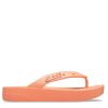 Shoes & Boots * | Crocs Classic Platform Flip Flops Orange