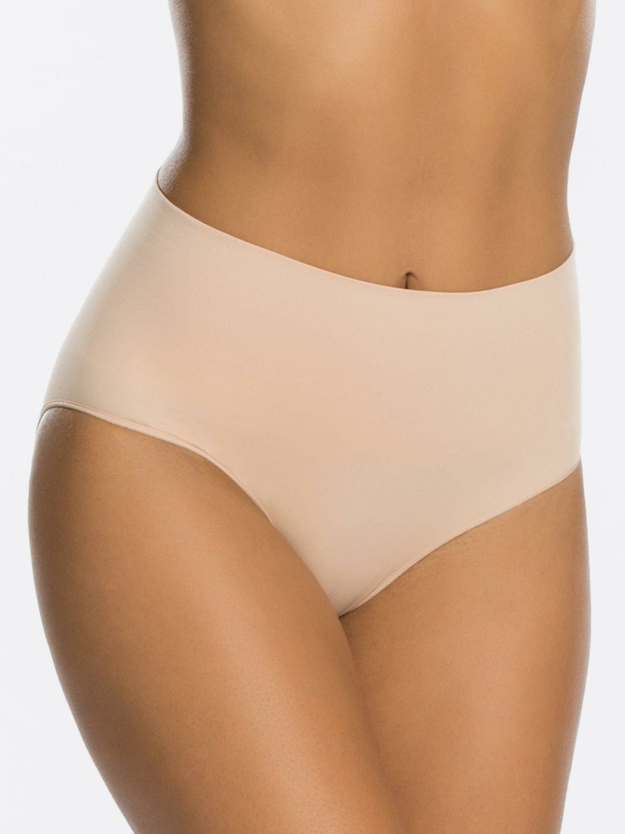 Lingerie * | Spanx Everyday Shaping Medium Control Brief Nude