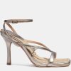 Flip Flops & Sandals * | Coach Kaia Sandals Silver