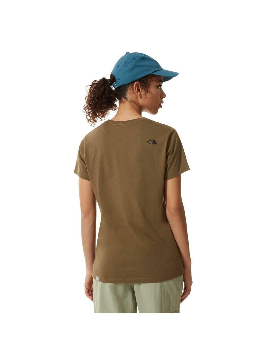 Tops & T-Shirts * | The North Face Short Sleeve Simple Dome T-Shirt Olive