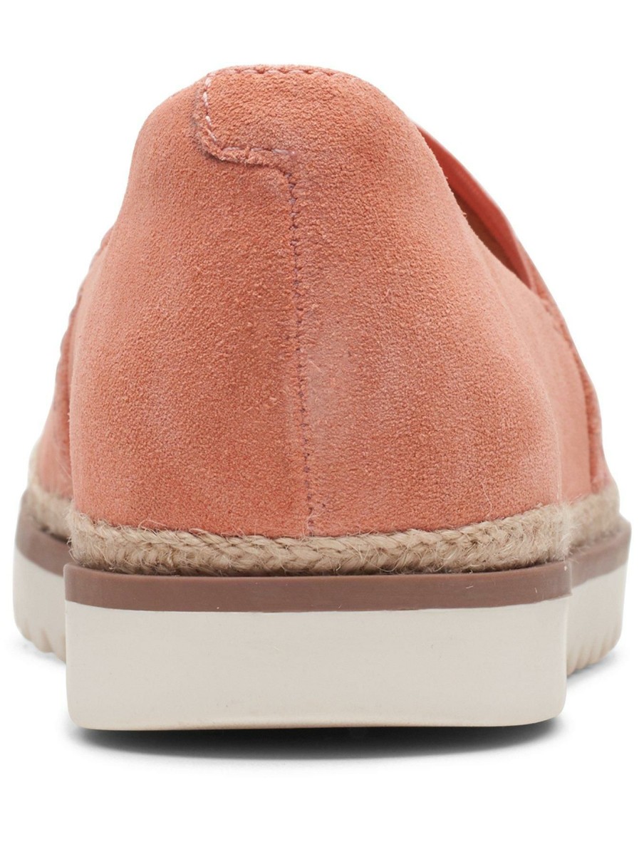 Shoes & Boots * | Clarks Serena Paige Plimsoll/Pump Coral Combi