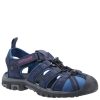 Shoes & Boots * | Cotswold Colesbourne Flat Sandals Navy