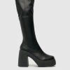 Shoes & Boots * | Schuh Delilah Stretch Platform Knee Boot