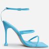 Shoes & Boots * | Public Desire Kallipo Heeled Sandal Blue