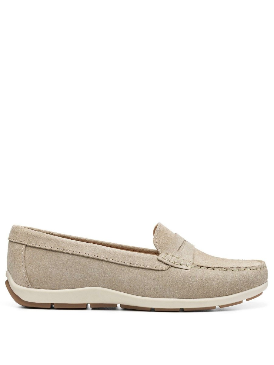 Shoes & Boots * | Hotter Drift Loafer Beige