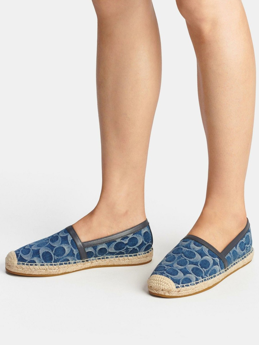 Flip Flops & Sandals * | Coach Collins Espadrille